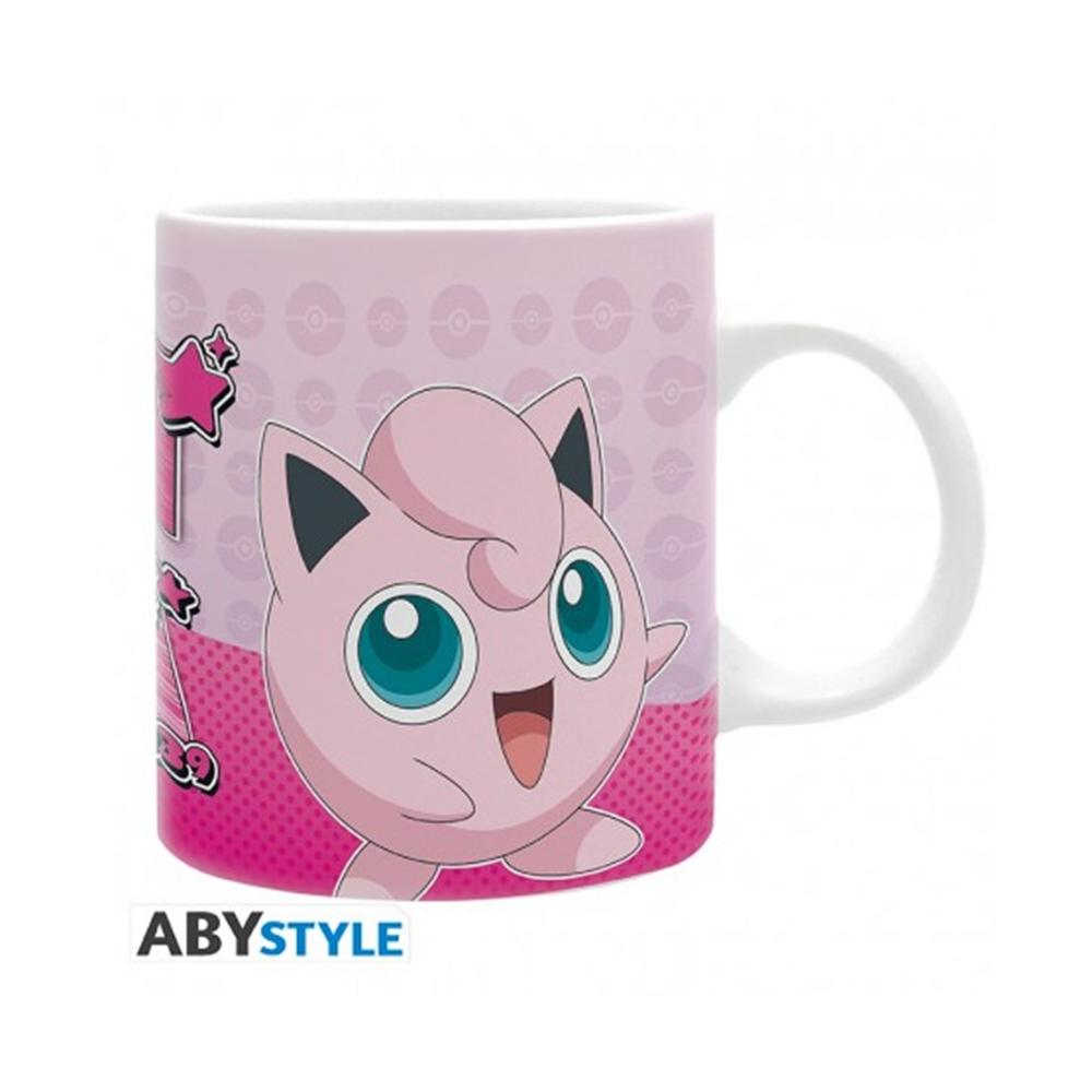 Taza abystyle pokemon jigglypuff comic strip 320 ml