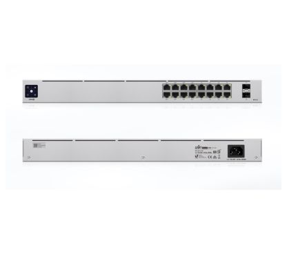 Switch 16 puertos ubiquiti susw - 16 - poe gigabit l2 2ptos sfp poex8 42w