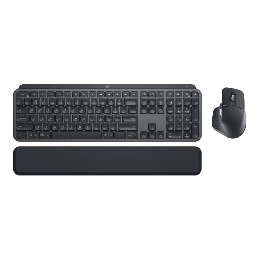 Teclado + raton logitech mx keys combo for business bluetooth logi bolt bateria recargable