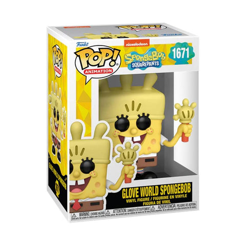 Funko pop bob esponja mundo del guante 75734