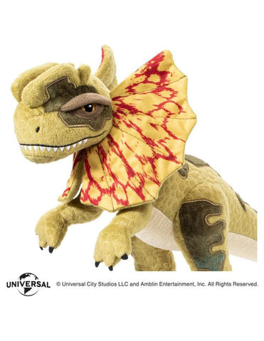 Peluche the noble collection jurassic park dilophosaurus