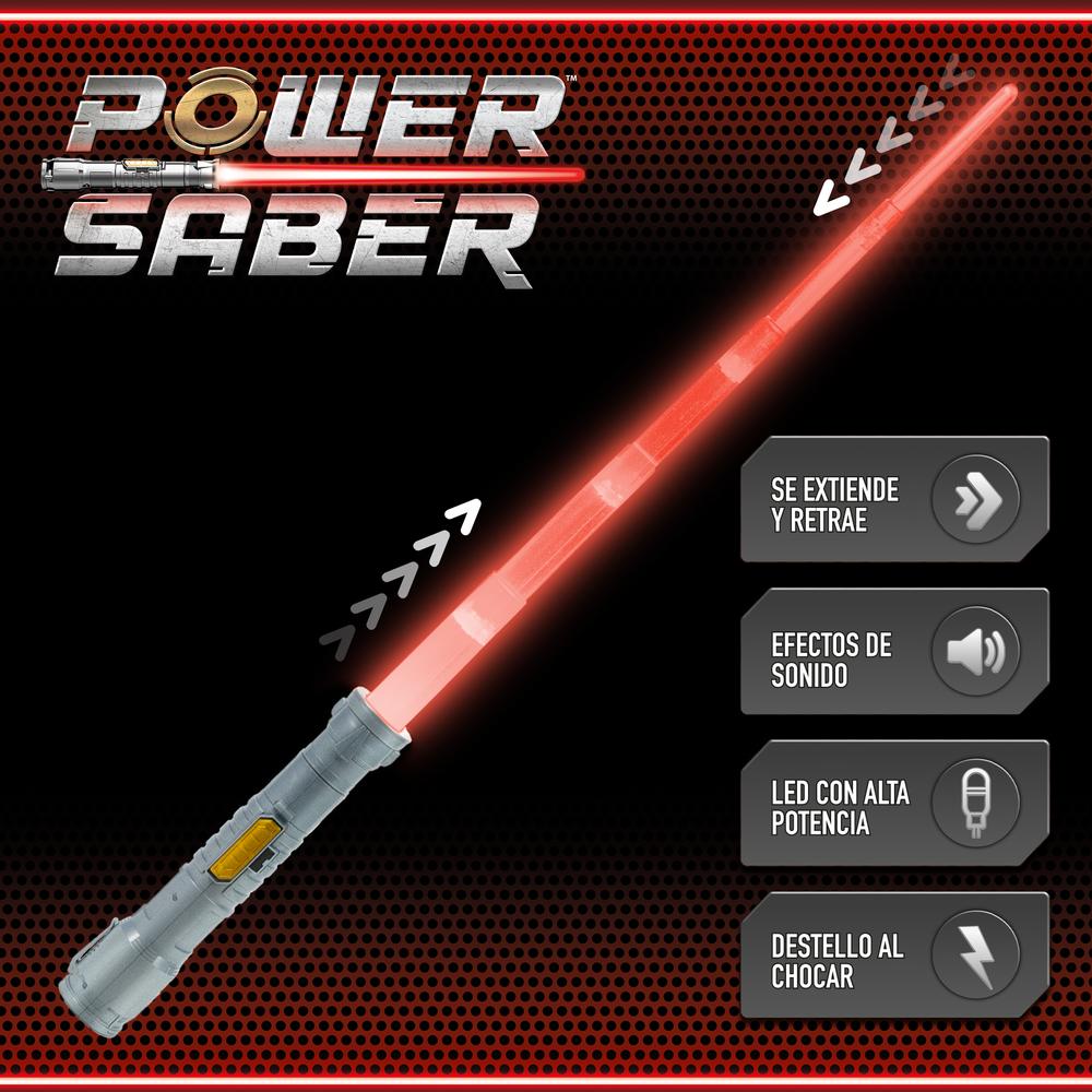 Power saber rojo