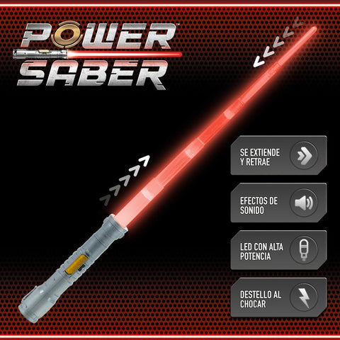 Power saber rojo