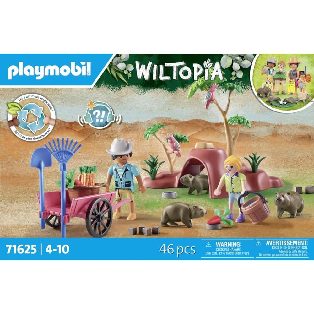 Playmobil wiltopia -  refugio del tejon australiano