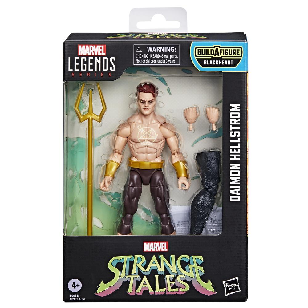 Figura hasbro marvel legends series strange tales daimon hellstrom