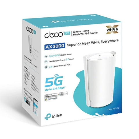 Wifi mesh tp - link deco x50 - 5g ax3000