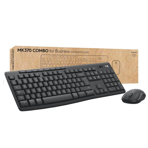 Teclado + mouse logitech mk370 combo for business wireles ingles (ee.uu)