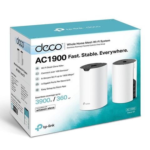 Wifi mesh tp link deco s7 ac1900 pack 2 unidades