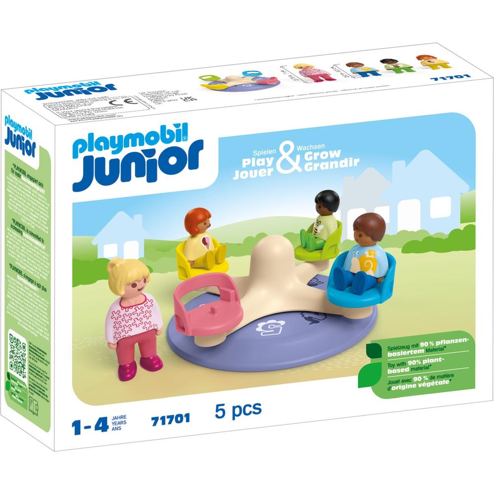 Playmobil junior carrusel con figuras