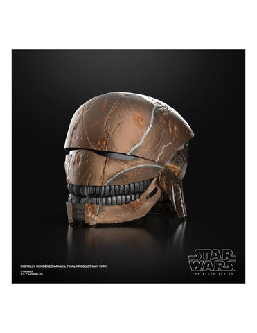 Réplica casco electrónico hasbro star wars the black series the stranger the acolyte