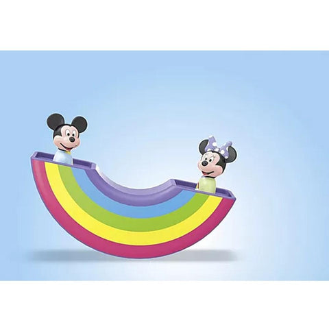 Playmobil junior: disney mickey y minnie casa en las nubes