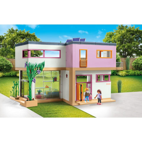 Playmobil casa con jardín