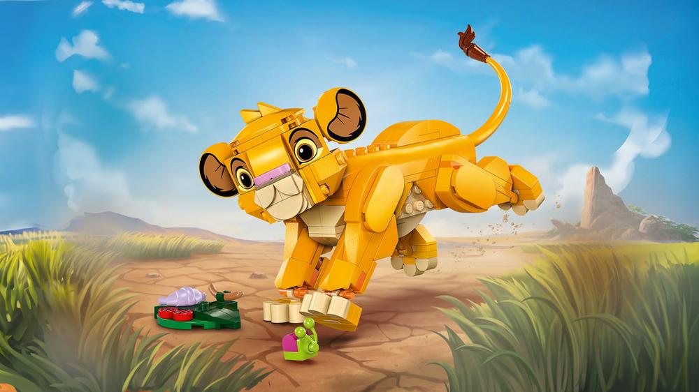 Lego disney el rey león simba cachorro