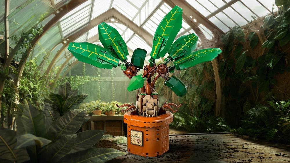 Lego harry potter mandragora