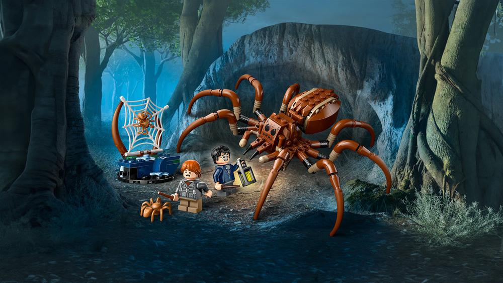 Lego harry potter aragog en el bosque prohibido