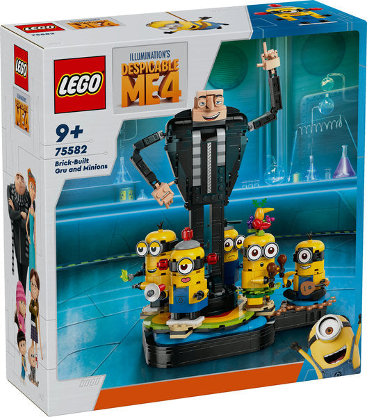 Lego gru mi villano favorito -  gru y los minions