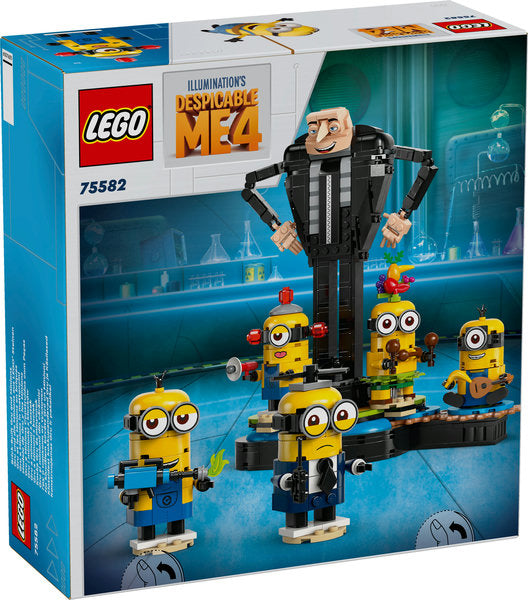 Lego gru mi villano favorito -  gru y los minions
