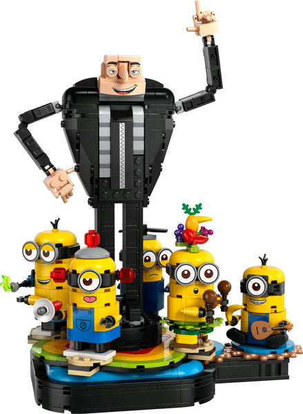 Lego gru mi villano favorito -  gru y los minions