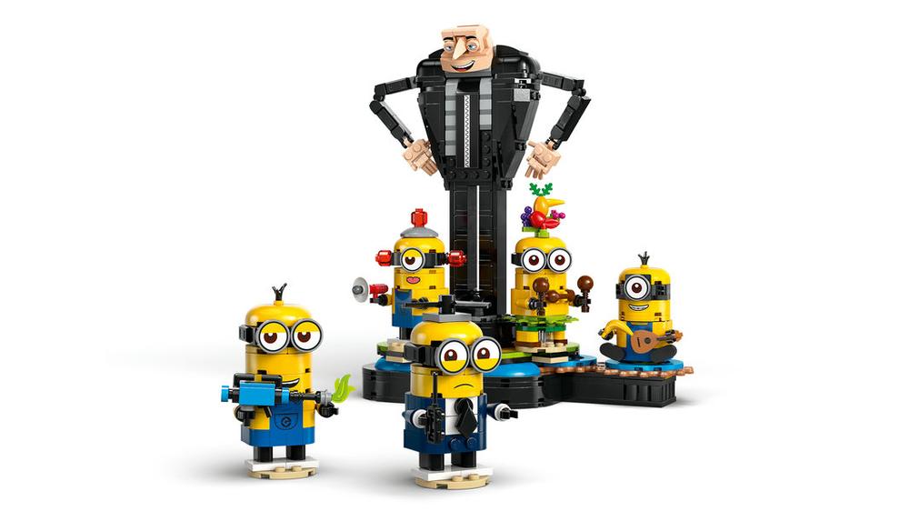 Lego gru mi villano favorito -  gru y los minions