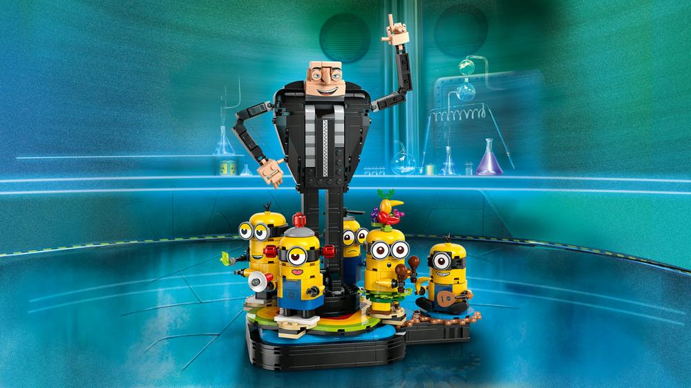 Lego gru mi villano favorito -  gru y los minions