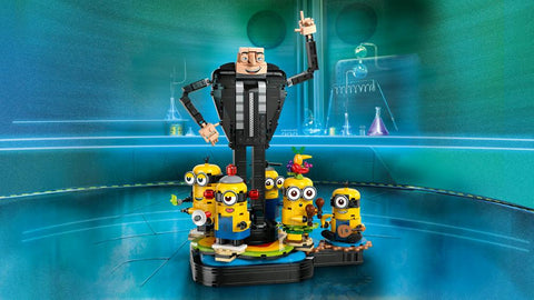 Lego gru mi villano favorito -  gru y los minions