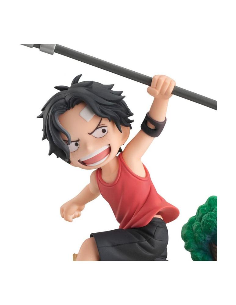 Figura megahouse gem series one piece portgas d. ace run! run! run!