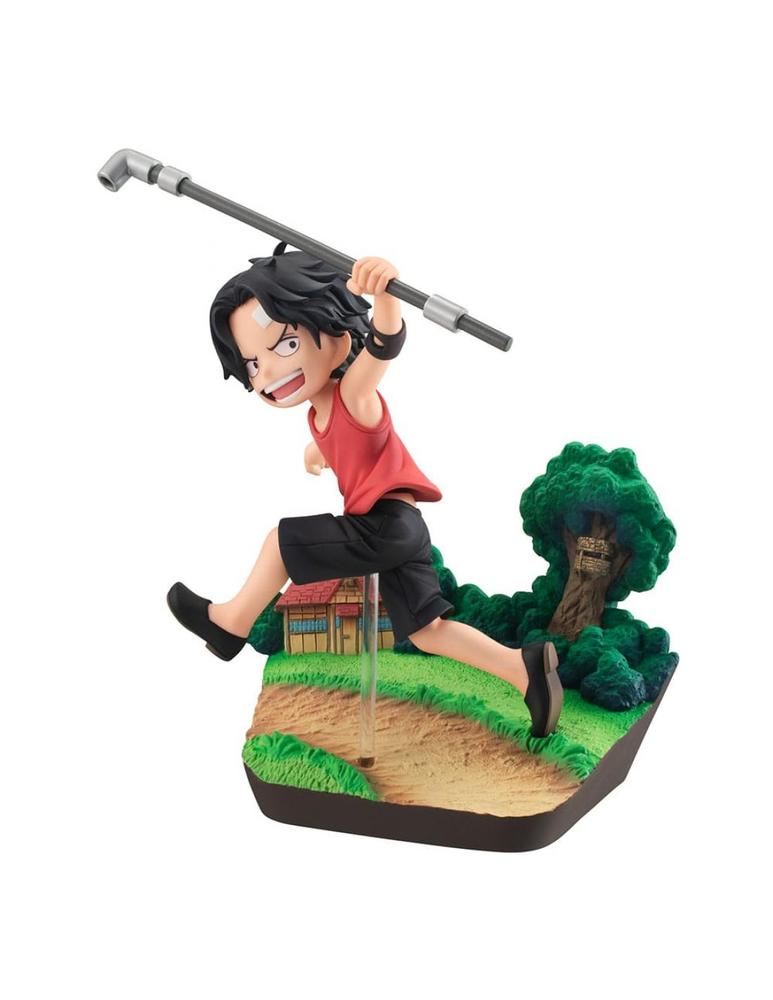 Figura megahouse gem series one piece portgas d. ace run! run! run!