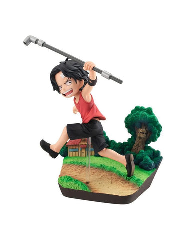 Figura megahouse gem series one piece portgas d. ace run! run! run!