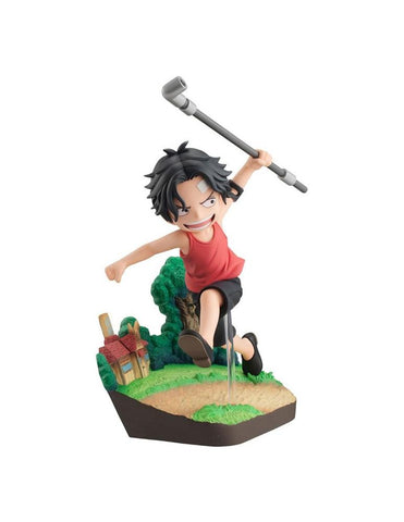 Figura megahouse gem series one piece portgas d. ace run! run! run!