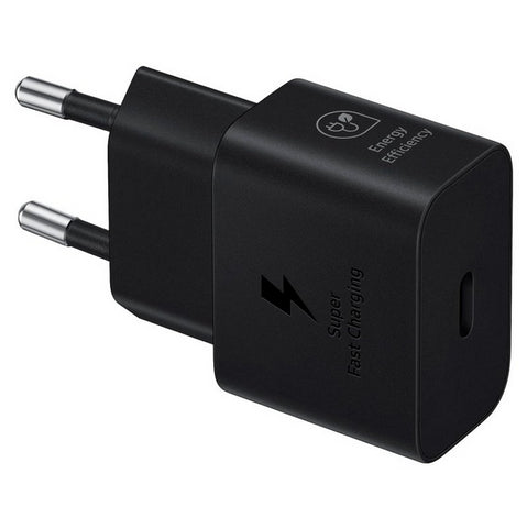 Cargador samsung ep - t2510nbegeu usb tipo c negro 25w - cable no incluido