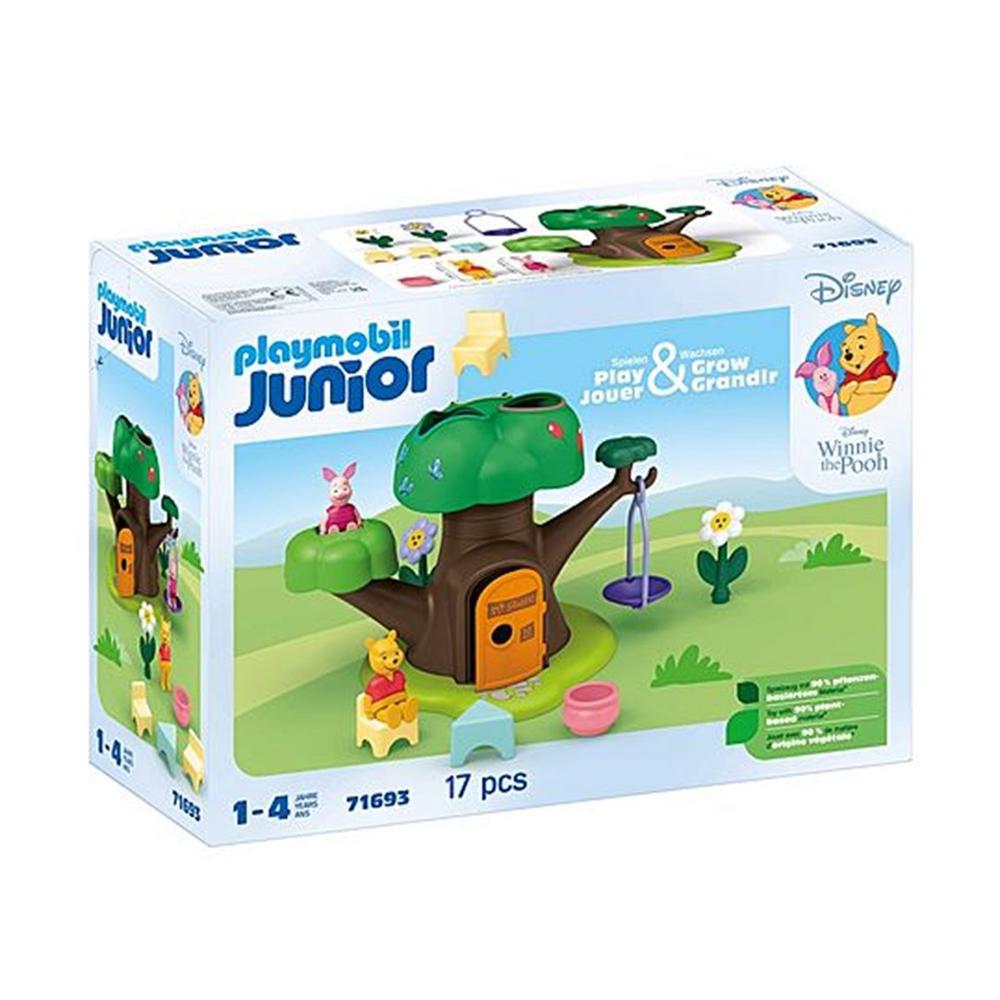 Playmobil junior  disney: winnie the pooh y piglet casa del árbol