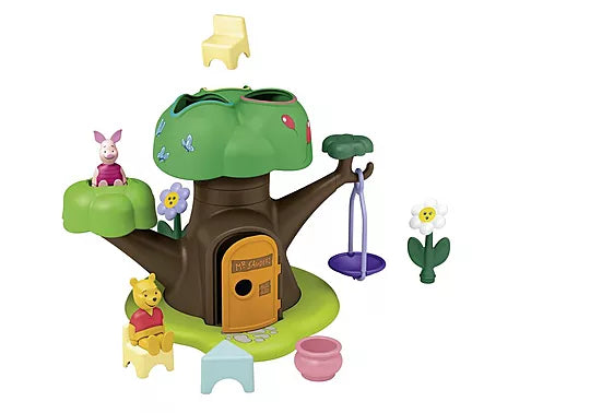 Playmobil junior  disney: winnie the pooh y piglet casa del árbol