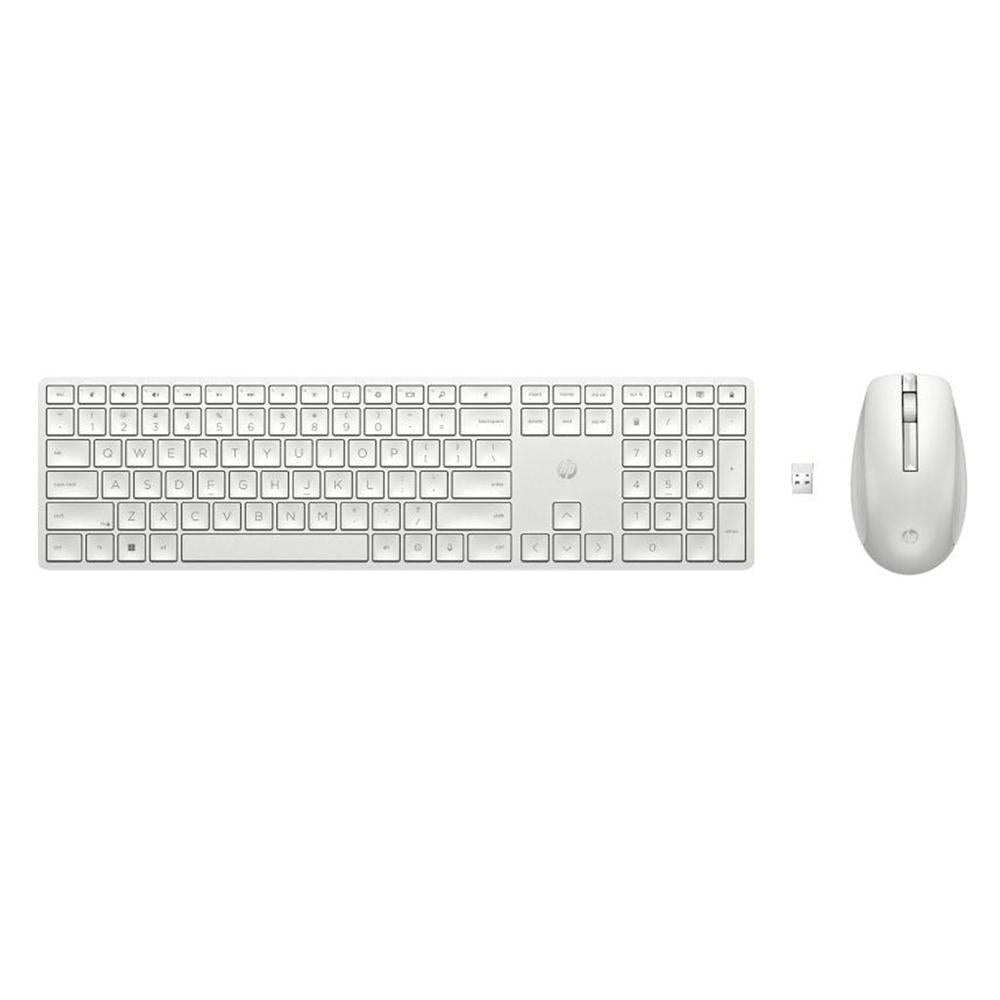 Kit hp teclado y ratón inalámbricos hp 650 -  blanco