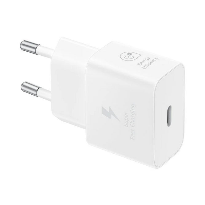 Cargador samsung ep - t2510xwegeu usb tipo c blanco 25w cable incluido