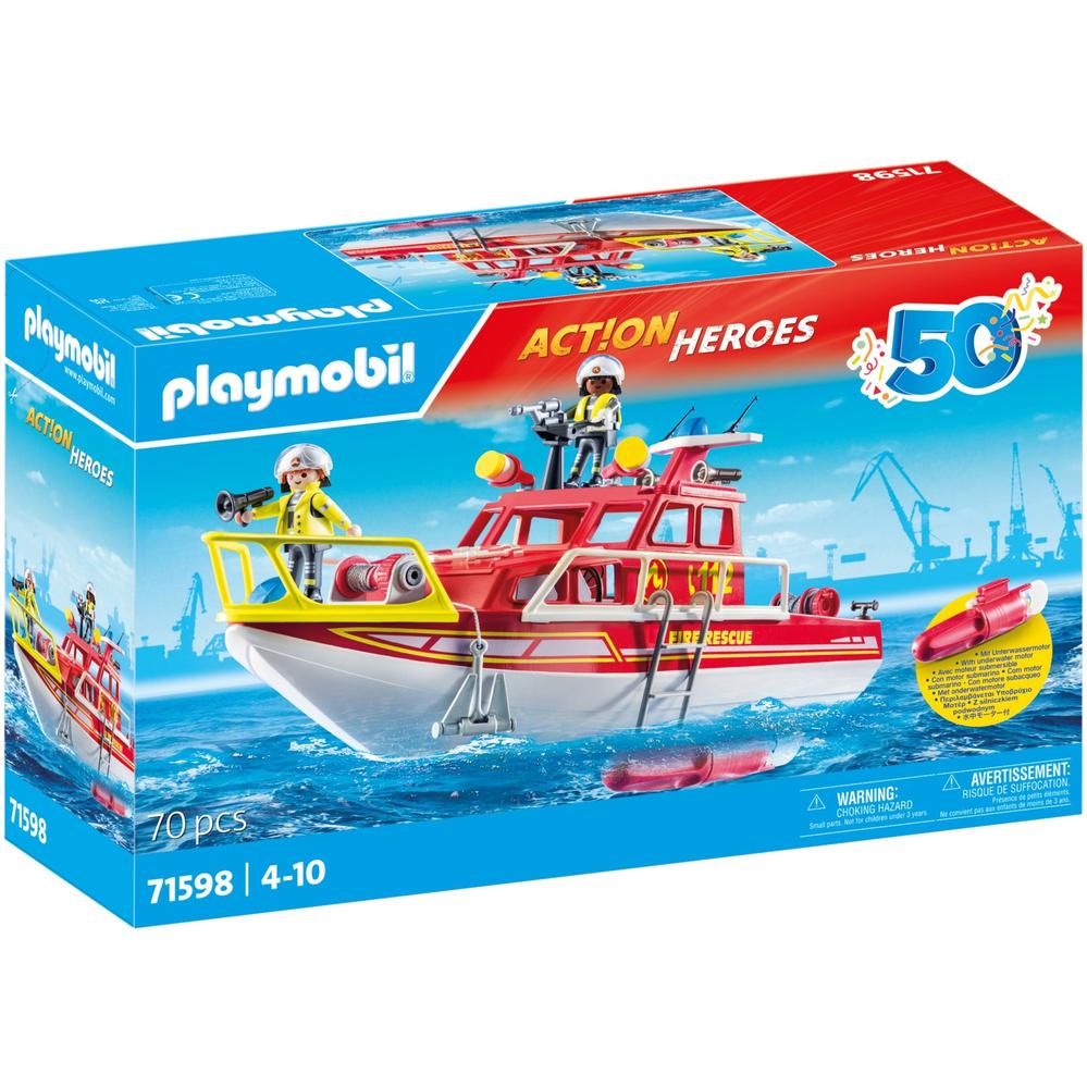 Playmobil barco de rescate