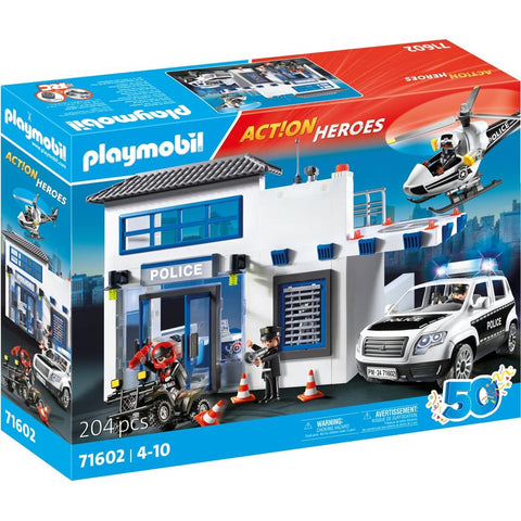 Playmobil mega set policía