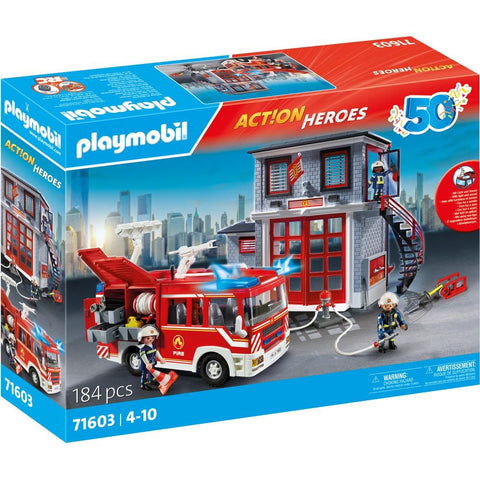 Playmobil mega set bomberos