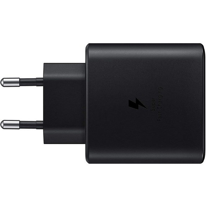 Cargador samsung ep - ta845xbegww 45w + cable usb -  c a usb -  c negro 1m