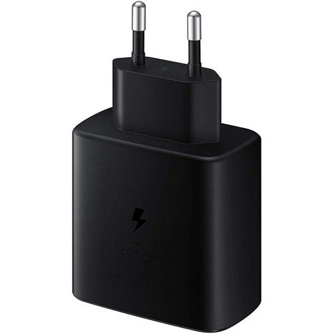 Cargador samsung ep - ta845xbegww 45w + cable usb -  c a usb -  c negro 1m