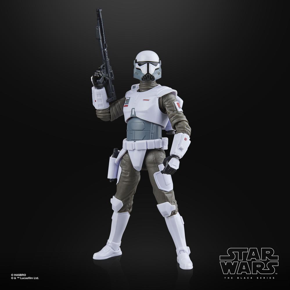 Figura hasbro star wars: the mandalorian the black series imperial armored commando