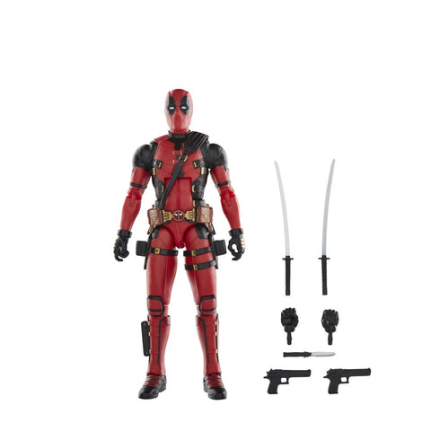 Figura hasbro marvel legends series deadpool & walverine -  deadpoool