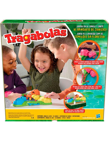 Juego de mesa hasbro tragabolas los tipopótamos tragones