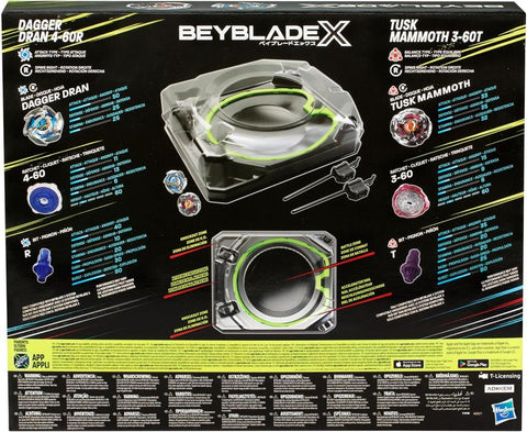 Beyblade x set de batalla xtreme