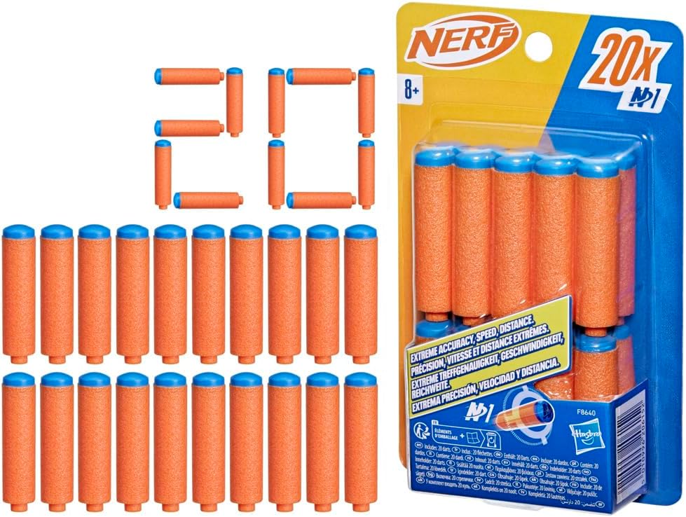 Dardos nerf n1 20 unidades