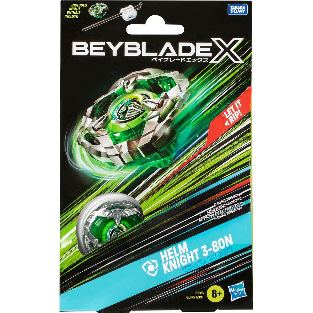 Juego hasbro beyblade helm knight defense