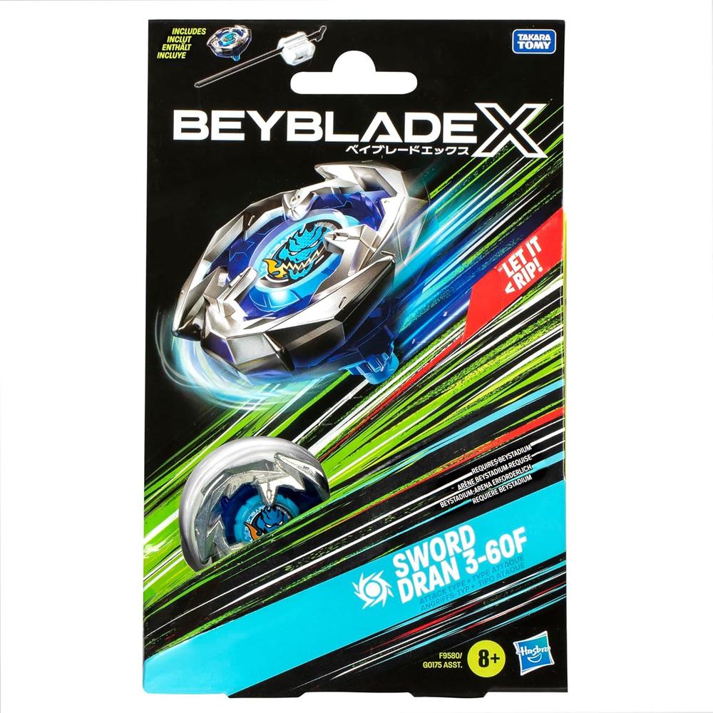 Juego hasbro beyblade sword dran attack