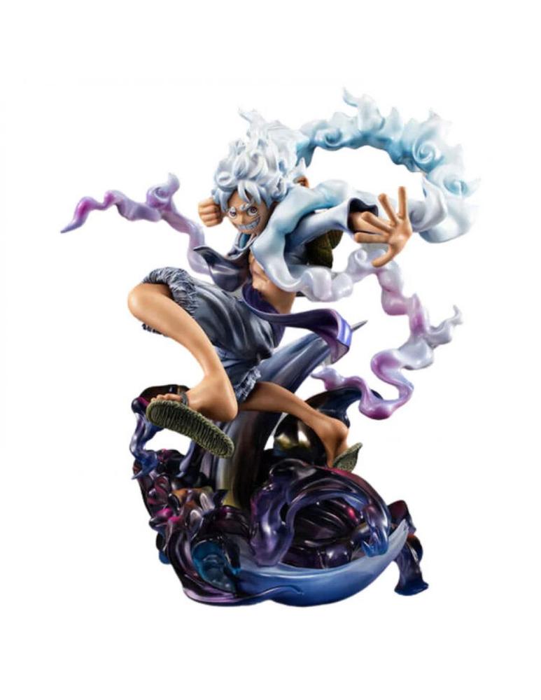 Figura megahouse one piece monkey d luffy gear fifth wa - maximum 23 cm