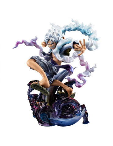 Figura megahouse one piece monkey d luffy gear fifth wa - maximum 23 cm