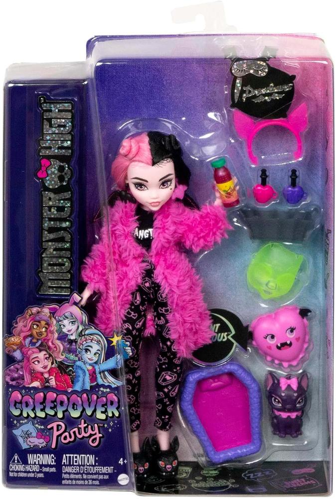 Muñeca mattel monster high fiesta de pijamas y mascotas