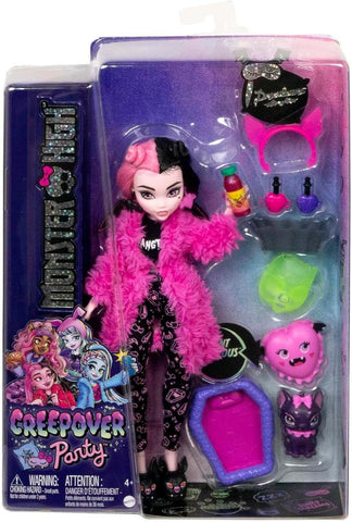 Muñeca mattel monster high fiesta de pijamas y mascotas